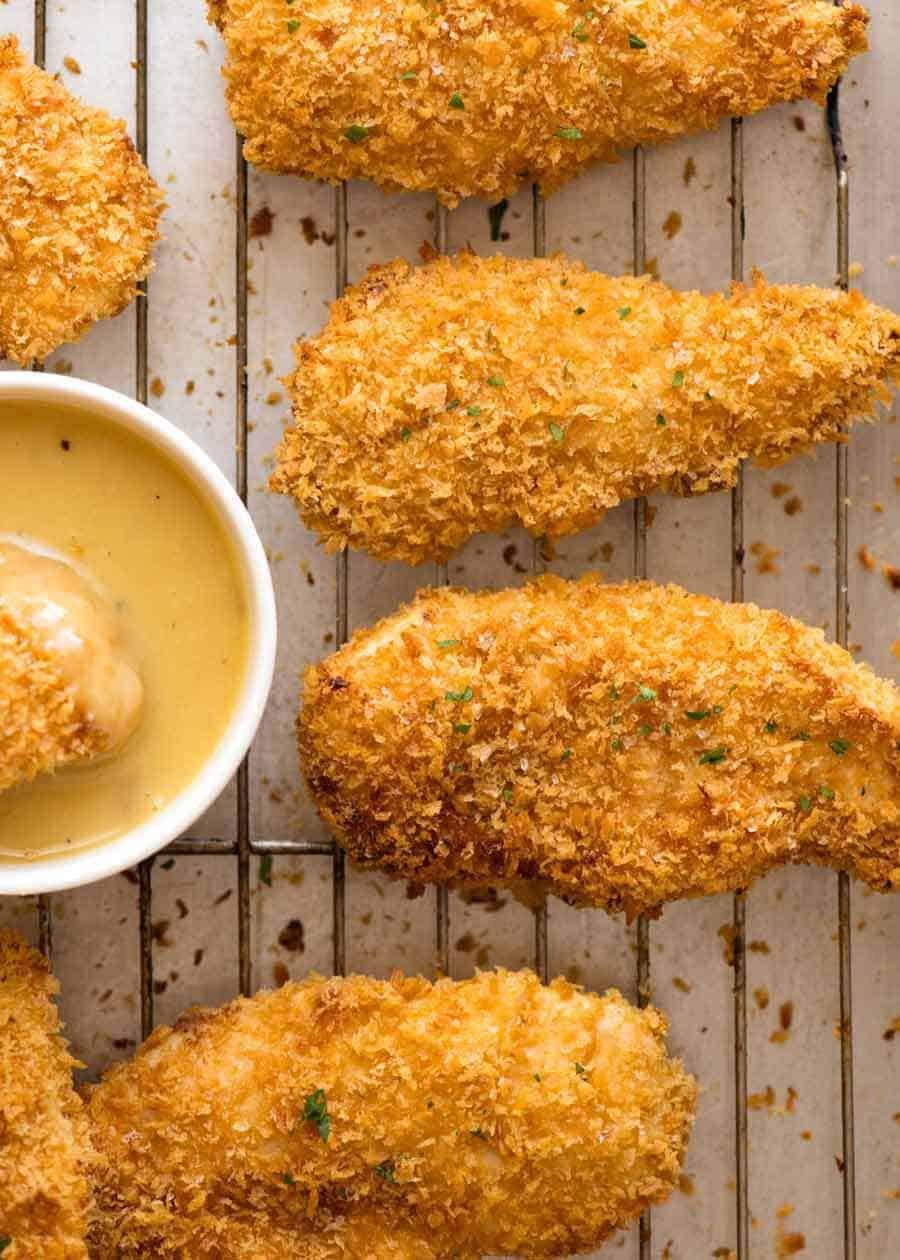 Healthier Crispy Baked Chicken Tenders: A Family Favorite Recipe
